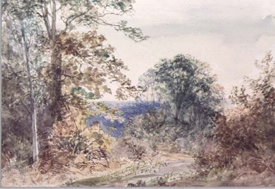 Landscape Study from Nature by Margaret Sarah Carpenter
